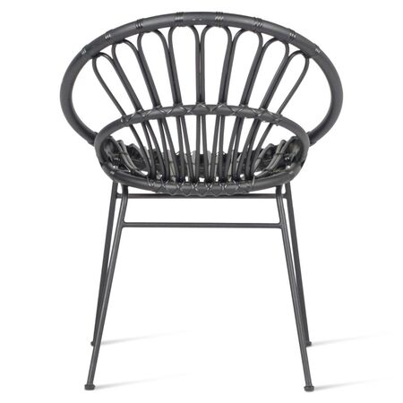 Vincent Sheppard Roxanne Dining Chair von Vincent Sheppard Schwarz, Stahl