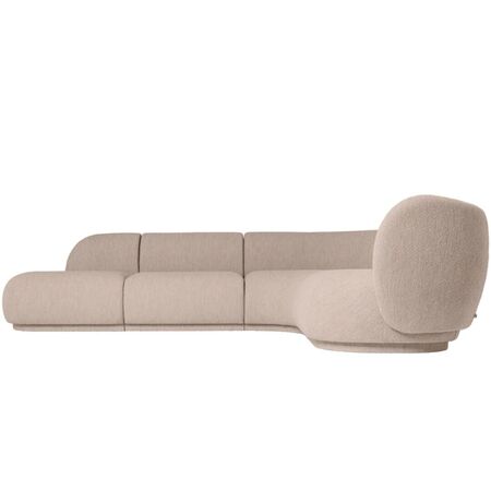 Corner Sofa Rico Soft Bouclé - Natural von Ferm Living