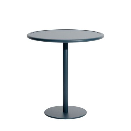 Petite Friture Esstisch Rund Week-end von Petite Friture  Grey Blue