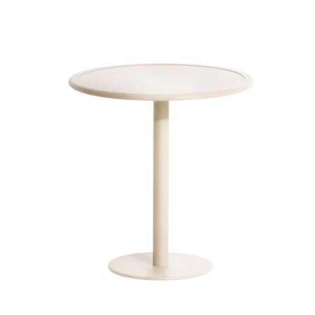 Petite Friture Esstisch Rund Week-end von Petite Friture  Ivory