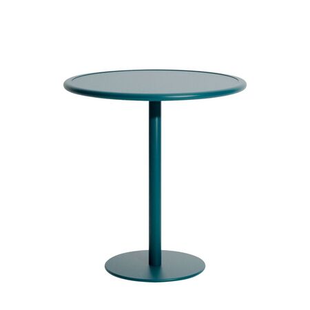 Petite Friture Esstisch Rund Week-end von Petite Friture  Ocean Blue