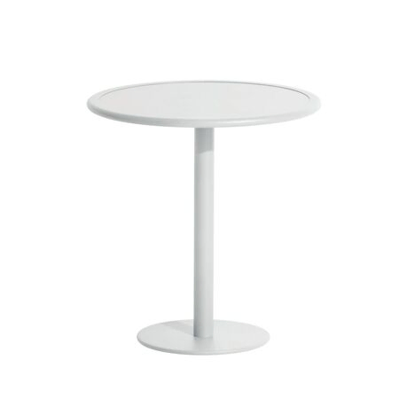 Petite Friture Esstisch Rund Week-end von Petite Friture  Pearl grey