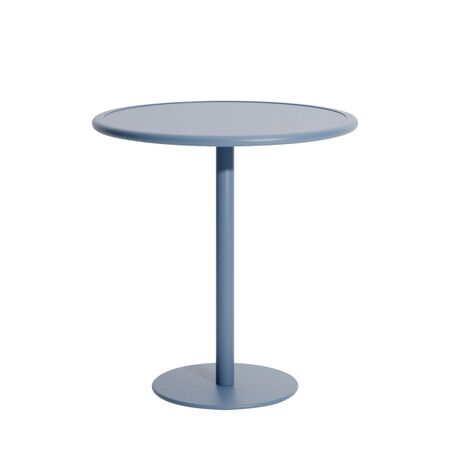 Petite Friture Esstisch Rund Week-end von Petite Friture  Pigeon Blue