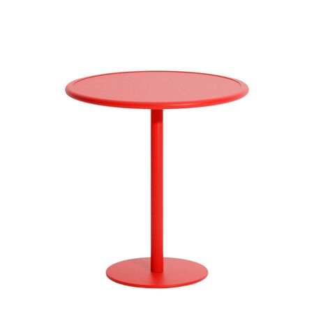 Petite Friture Esstisch Rund Week-end von Petite Friture  Red