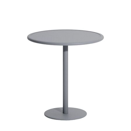 Petite Friture Esstisch Rund Week-end von Petite Friture  Stone grey
