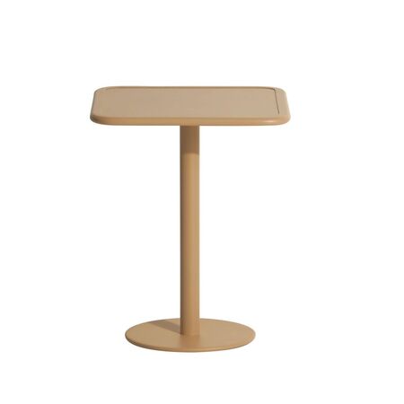 Petite Friture Esstisch Quadratisch Week-end von Petite Friture Gold