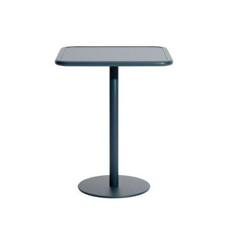 Petite Friture Esstisch Quadratisch Week-end von Petite Friture Grey Blue