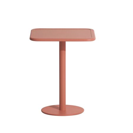 Petite Friture Esstisch Quadratisch Week-end von Petite Friture Terracotta