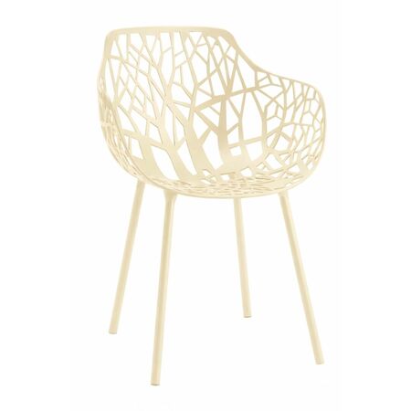 Fast Spa Forest Armlehnstuhl von Fast Senfgelb , Beine bedeckt mit Aluminium