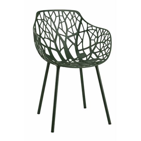 Fast Spa Forest Armlehnstuhl von Fast  Blau Grau , Beine bedeckt mit Aluminium