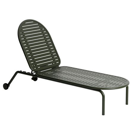 Petite Friture Sonnenbank von Petite Friture Glass green 