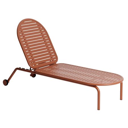 Petite Friture Sonnenbank von Petite Friture Terracotta