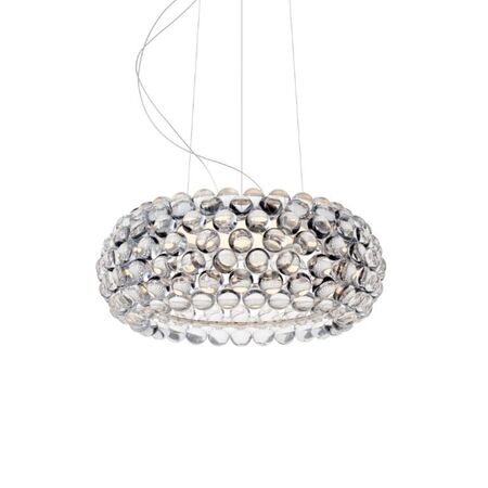 Foscarini Pendelleuchte Caboche Plus von Foscarini Bluetooth - Casambi App, Transparent, Mittel