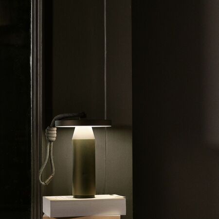 Petite Friture Tragbare Leuchte Quasar von  Petite Friture Grey-2