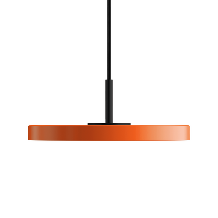 Umage Asteria Micro Pendant Lamp Nuance Orange, Schwarz