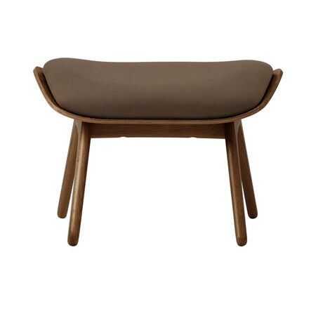 Umage The Reader Ottoman Eichenholz dunkel, Mocca