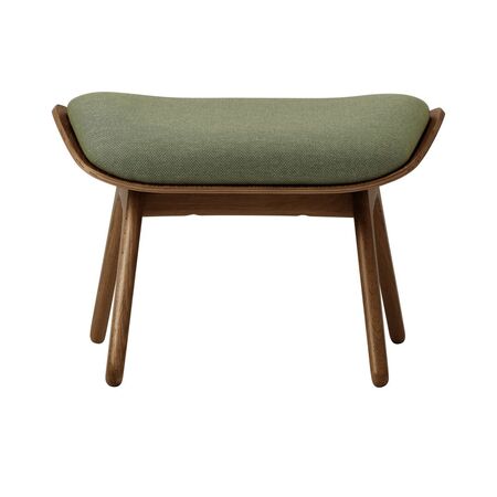 Umage The Reader Ottoman Eichenholz dunkel, Morning Meadows