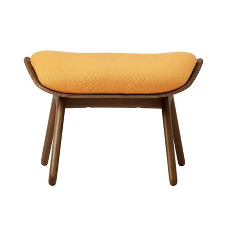 Umage The Reader Ottoman Eichenholz dunkel, Tangerine