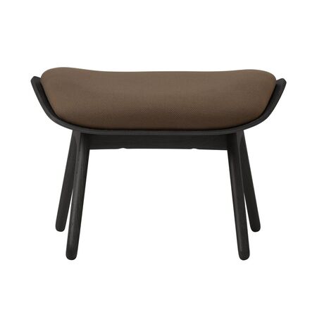 Umage The Reader Ottoman Eichenholz schwarz, Mocca