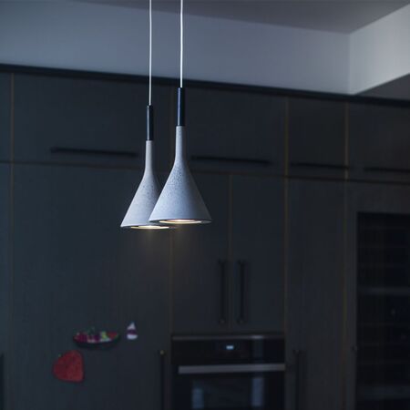 Foscarini Pendelleuchte Aplomb von Foscarini  Weiss-1