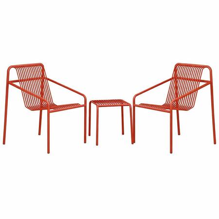 Objekte unserer Tage Ivy Lounge Set Sienna Red