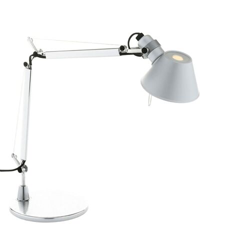 Artemide Tischleuchte Tolomeo Micro mit Fuß von Artemide Aluminium