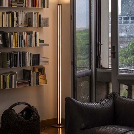 Foscarini Stehleuchte Chiaroscura von Foscarini Dark red-3