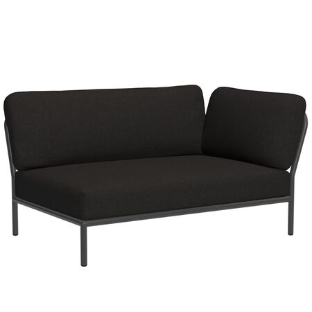 Houe Level Corner von Houe Dark Grey 51, Char 68 - Sunbrella Heritage, Armlehne rechts