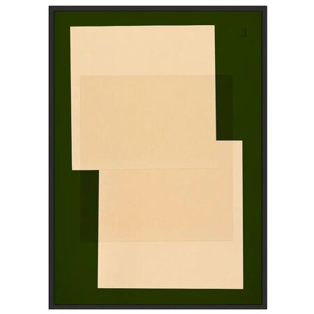 Gemälde Layered 03 von Paper Collective