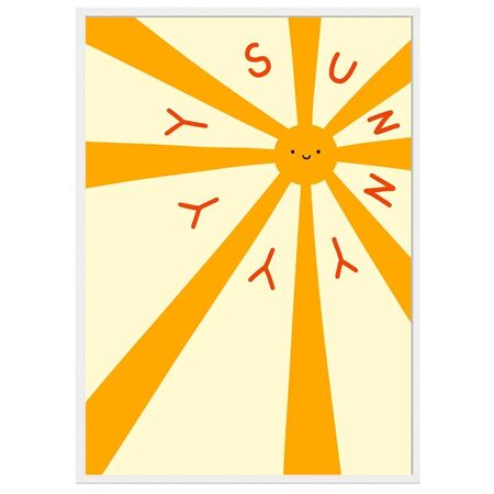 Gemälde Sunny von Paper Collective