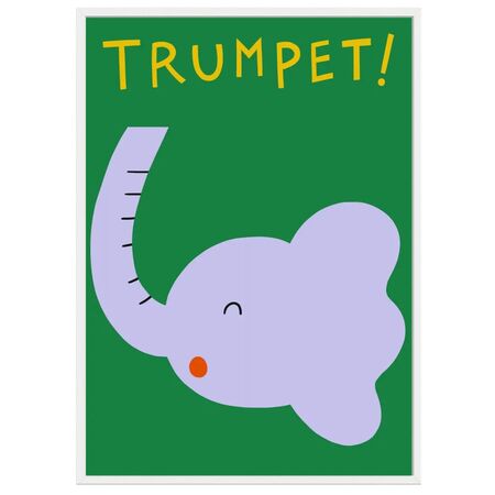 Gemälde Trumpet von Paper Collective