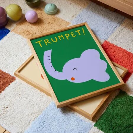 Gemälde Trumpet von Paper Collective