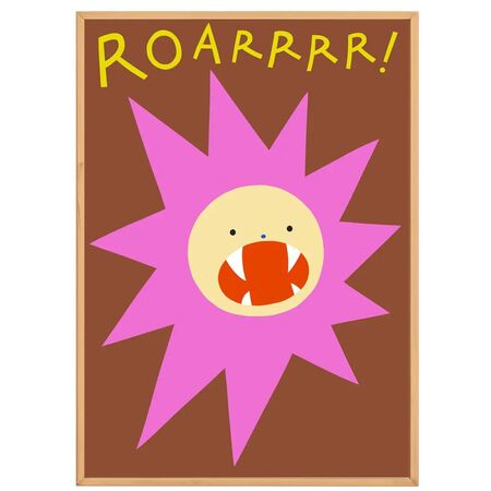 Paper Collective Gemälde Roar von Paper Collective 50 x 70 cm 