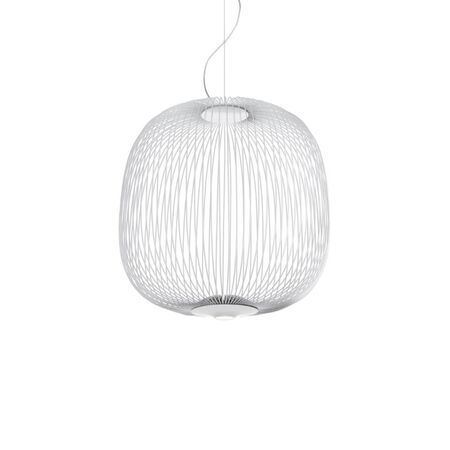 Foscarini  Pendelleuchte Spokes 2 von Foscarini Bluetooth - Casambi App, Weiss, Klein
