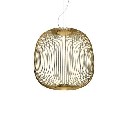 Foscarini  Pendelleuchte Spokes 2 von Foscarini On-Off, Gold, Klein