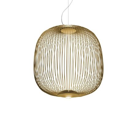 Foscarini  Pendelleuchte Spokes 2 von Foscarini Bluetooth - Casambi App, Gold, Basic