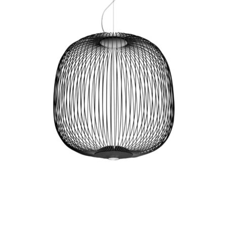 Foscarini  Pendelleuchte Spokes 2 von Foscarini Bluetooth - Casambi App, Schwarz, Mittel