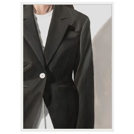 Gemälde Black Suit von Paper Collective