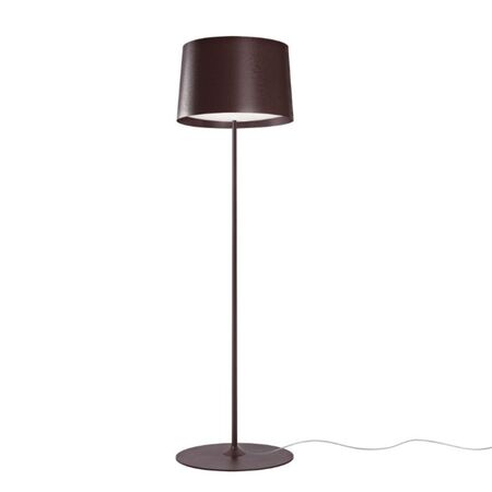 Foscarini Stehleuchte Twiggy Lettura Dimmer von Foscarini Burgund 