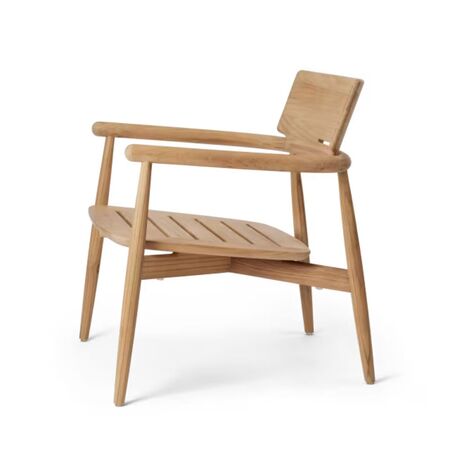 Carl_Hansen_Son_E018_Lounge_Chair_Teak_Untreated_Side