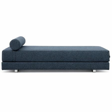 Softline A/S Softline Lubi Schlafsofa mit Kaltschaummatratze Chrom, Sand 446 - Vision