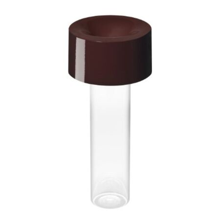 Foscarini Tischleuchte Fleur von Foscarini Burgunderrot