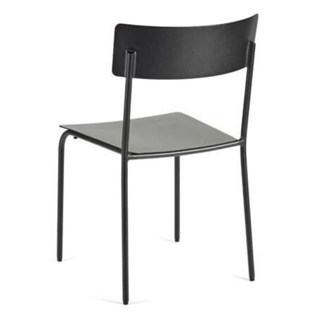 Serax Stuhl Ohne Armlehnen August L49 X B48 X H85 cm - Schwarz