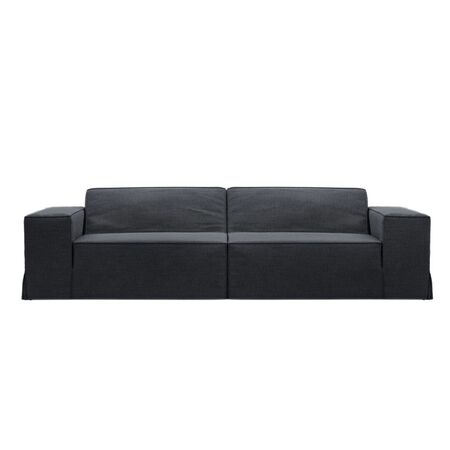 Micadoni MICADONI JODIE 3 Sitzer Sofa Lins - Grey And Blue