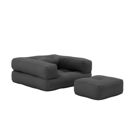 Karup Mini Cube Dunkelgrau 734