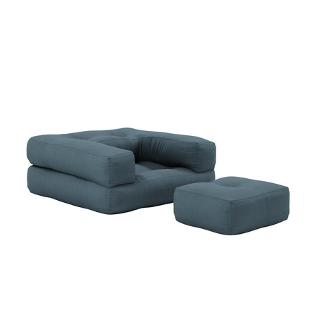 Karup Mini Cube Petrol Blau 757
