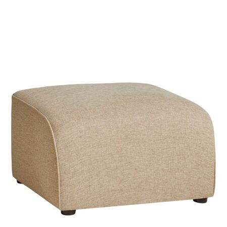 Woud Pouf Flora von Woud Warm beige - Clay 0010 