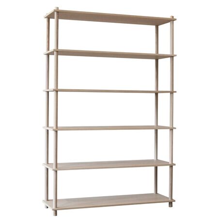 Woud Shelving System 6 Elevate von Woud Weiss pigmentierte Eiche