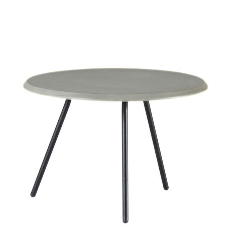 Woud Coffee Table Soround Concrete von Woud Ø: 60 cm / H: 40.5 cm