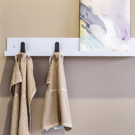 Thut  Garderobe 125 L: 58 cm, Aluminium eloxiert